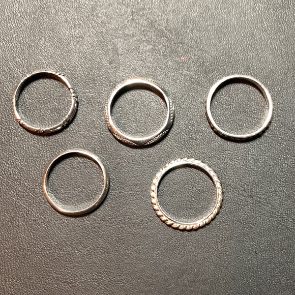 Silpada Stackable Silver Rings - Picture 3 of 11